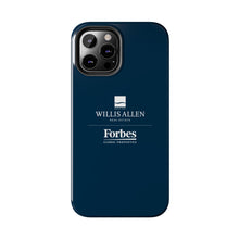 Load image into Gallery viewer, Durable Phone Cases - Willis Allen & Forbes Logo
