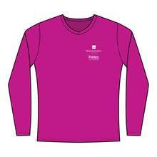 Load image into Gallery viewer, Women's Momentum Long Sleeve V-Neck T-Shirt