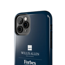 Load image into Gallery viewer, Durable Phone Cases - Willis Allen & Forbes Logo