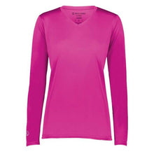 Load image into Gallery viewer, Women's Momentum Long Sleeve V-Neck T-Shirt