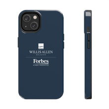 Load image into Gallery viewer, Durable Phone Cases - Willis Allen & Forbes Logo