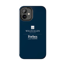 Load image into Gallery viewer, Durable Phone Cases - Willis Allen & Forbes Logo