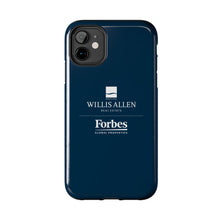 Load image into Gallery viewer, Durable Phone Cases - Willis Allen & Forbes Logo