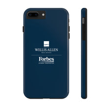 Load image into Gallery viewer, Durable Phone Cases - Willis Allen &amp; Forbes Logo
