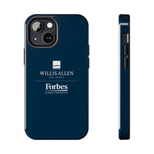 Load image into Gallery viewer, Durable Phone Cases - Willis Allen &amp; Forbes Logo
