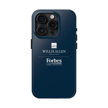 Load image into Gallery viewer, Durable Phone Cases - Willis Allen &amp; Forbes Logo

