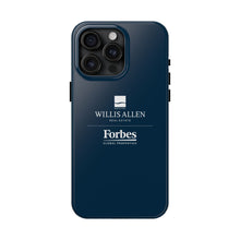 Load image into Gallery viewer, Durable Phone Cases - Willis Allen &amp; Forbes Logo
