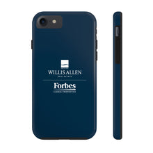 Load image into Gallery viewer, Durable Phone Cases - Willis Allen &amp; Forbes Logo

