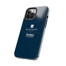 Load image into Gallery viewer, Durable Phone Cases - Willis Allen &amp; Forbes Logo
