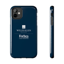 Load image into Gallery viewer, Durable Phone Cases - Willis Allen &amp; Forbes Logo
