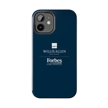 Load image into Gallery viewer, Durable Phone Cases - Willis Allen &amp; Forbes Logo

