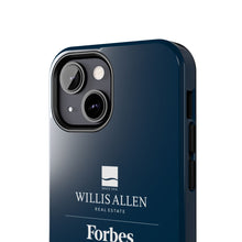 Load image into Gallery viewer, Durable Phone Cases - Willis Allen &amp; Forbes Logo
