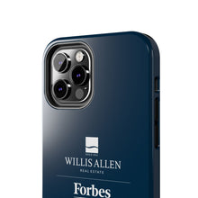 Load image into Gallery viewer, Durable Phone Cases - Willis Allen &amp; Forbes Logo
