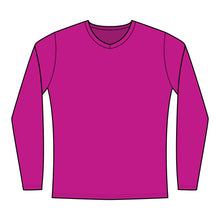 Load image into Gallery viewer, Women's Momentum Long Sleeve V-Neck T-Shirt
