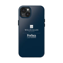Load image into Gallery viewer, Durable Phone Cases - Willis Allen &amp; Forbes Logo

