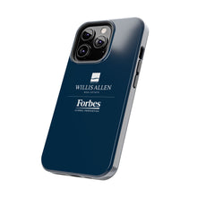 Load image into Gallery viewer, Durable Phone Cases - Willis Allen &amp; Forbes Logo
