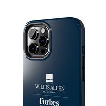 Load image into Gallery viewer, Durable Phone Cases - Willis Allen &amp; Forbes Logo
