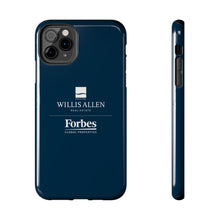 Load image into Gallery viewer, Durable Phone Cases - Willis Allen &amp; Forbes Logo
